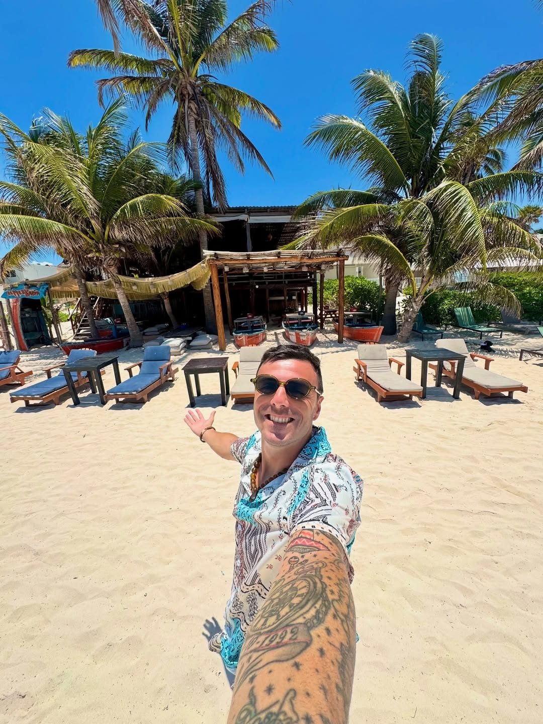 Michele, italiano in Messico.