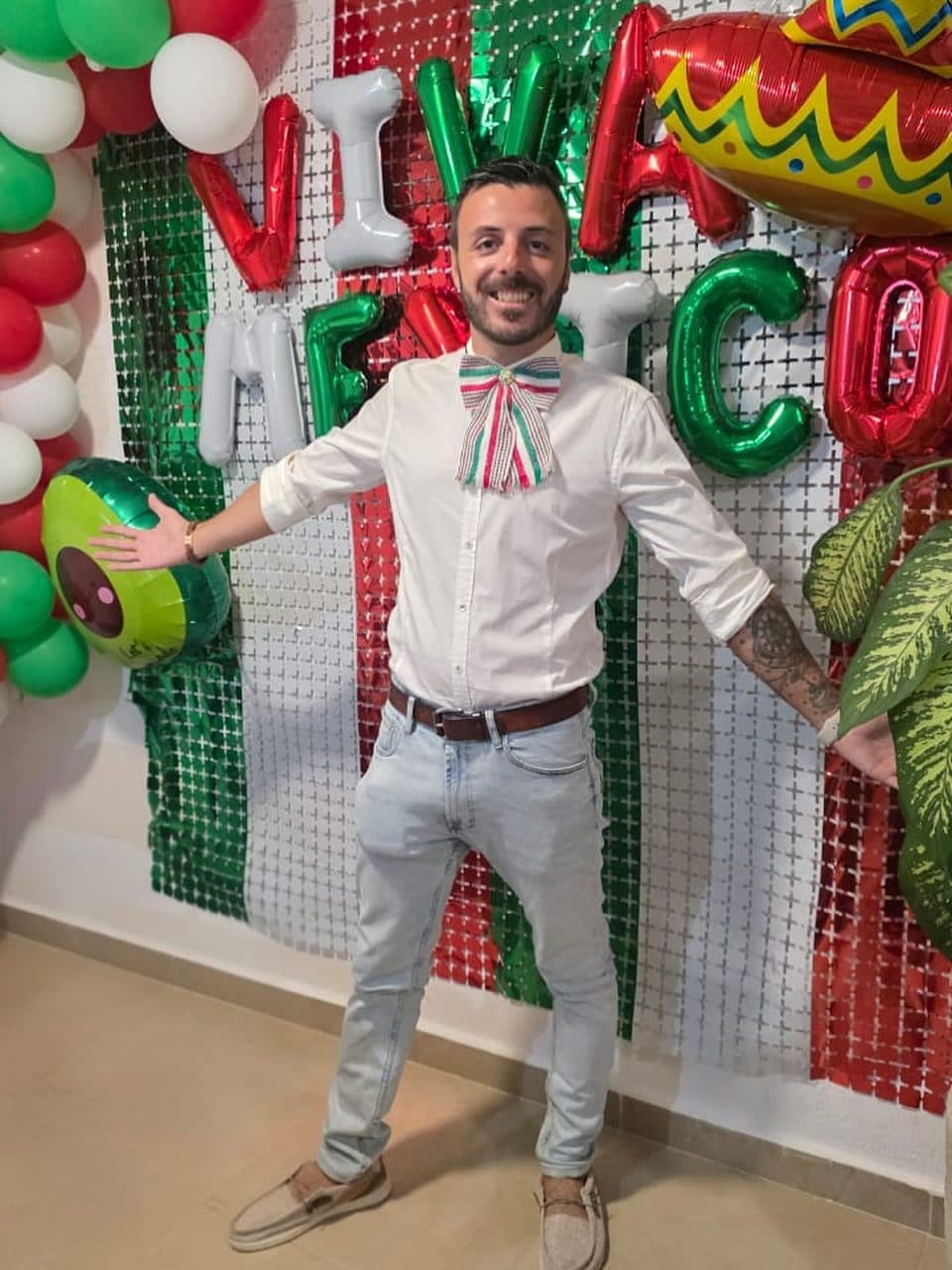 Michele, italiano in Messico.