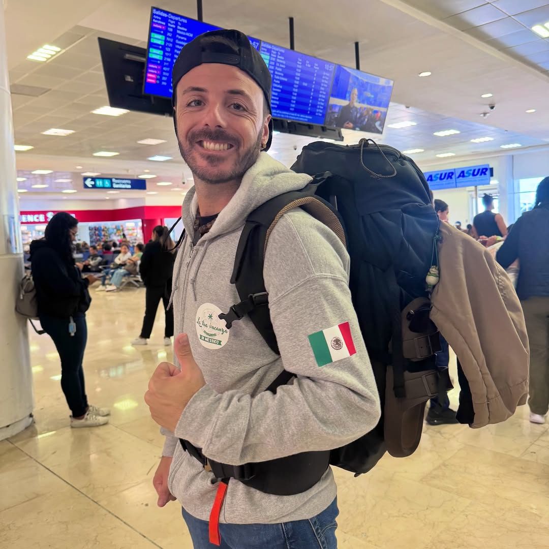 Michele, italiano in Messico.