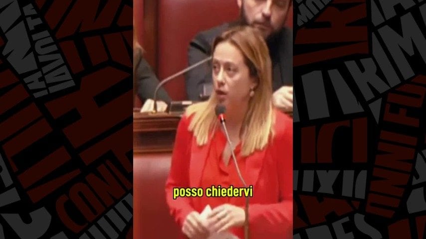 Cosa diceva Meloni sulla Manovra nell'audio del 2019 riprodotto in Aula: "Senza discussione non c'è democrazia"