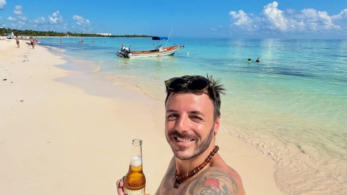 Michele, italiano in Messico.