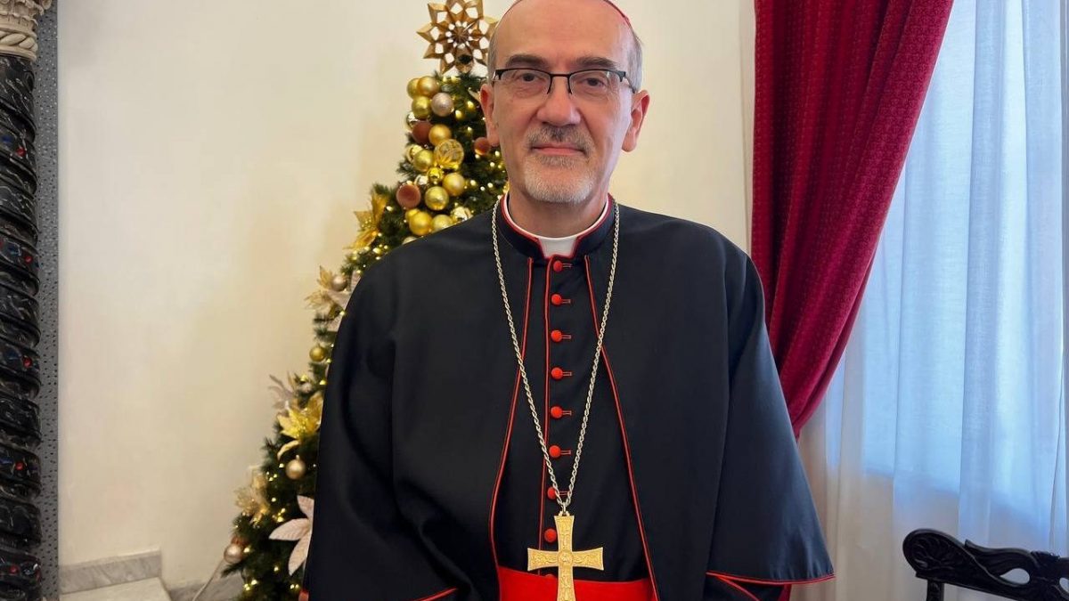 Il cardinale Pizzaballa (Foto di Lidia Ginestra Giuffrida).