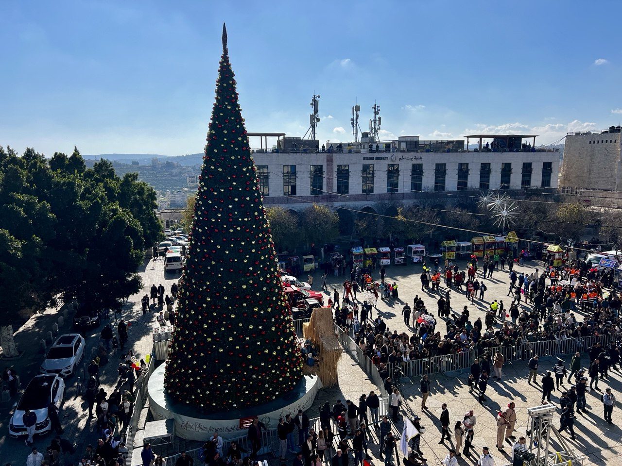 Le celebarazioni del Natale a Betlemme