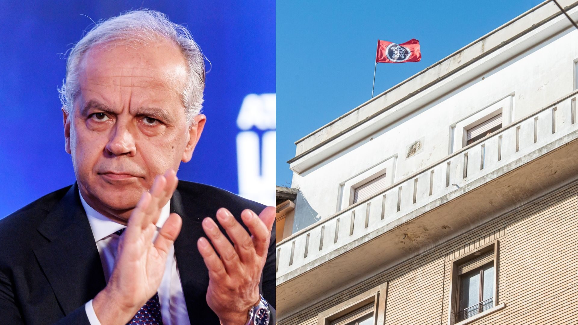 Piantedosi dice (di nuovo) che sgombereranno anche CasaPound a Roma