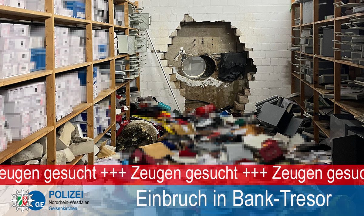 Ladri sfondano il caveau di una banca e rubano soldi e gioielli per 30 milioni di euro