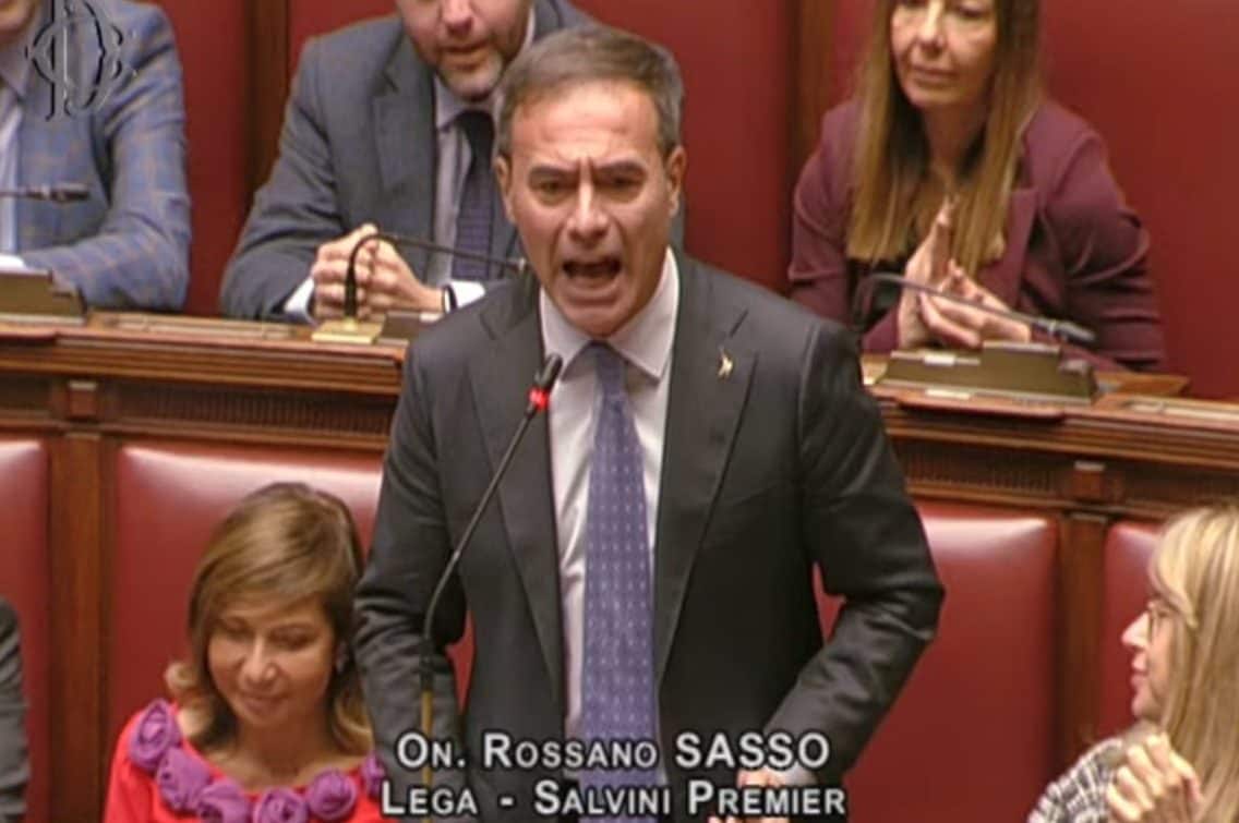 Il leghista Sasso in Aula evoca Dio, patria e famiglia: "È un credo politico che ci guida"