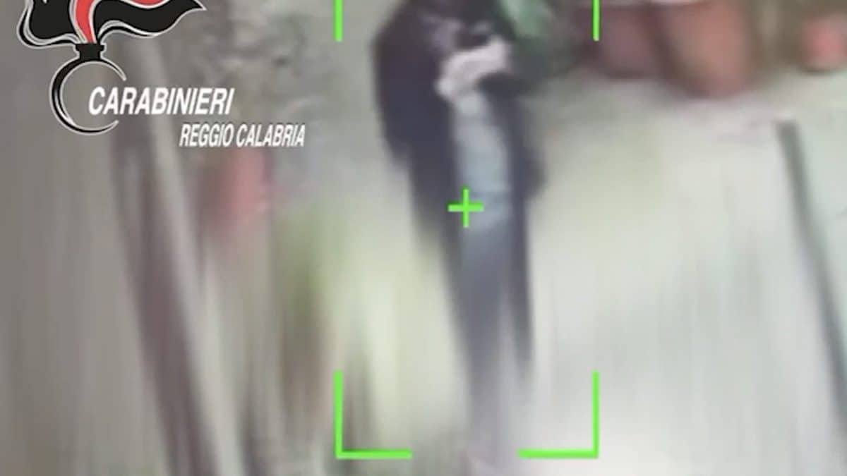 Un’immagine diffusa dai Carabinieri dell’uomo arrestato.