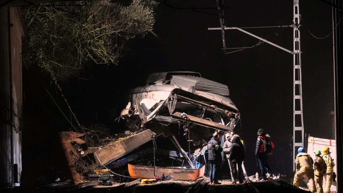 Gèlida incidente ferroviario