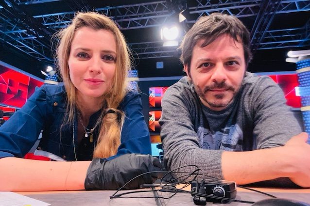Carolina Di Domenico e Pier Ferrantini a Rock and Roll Circus