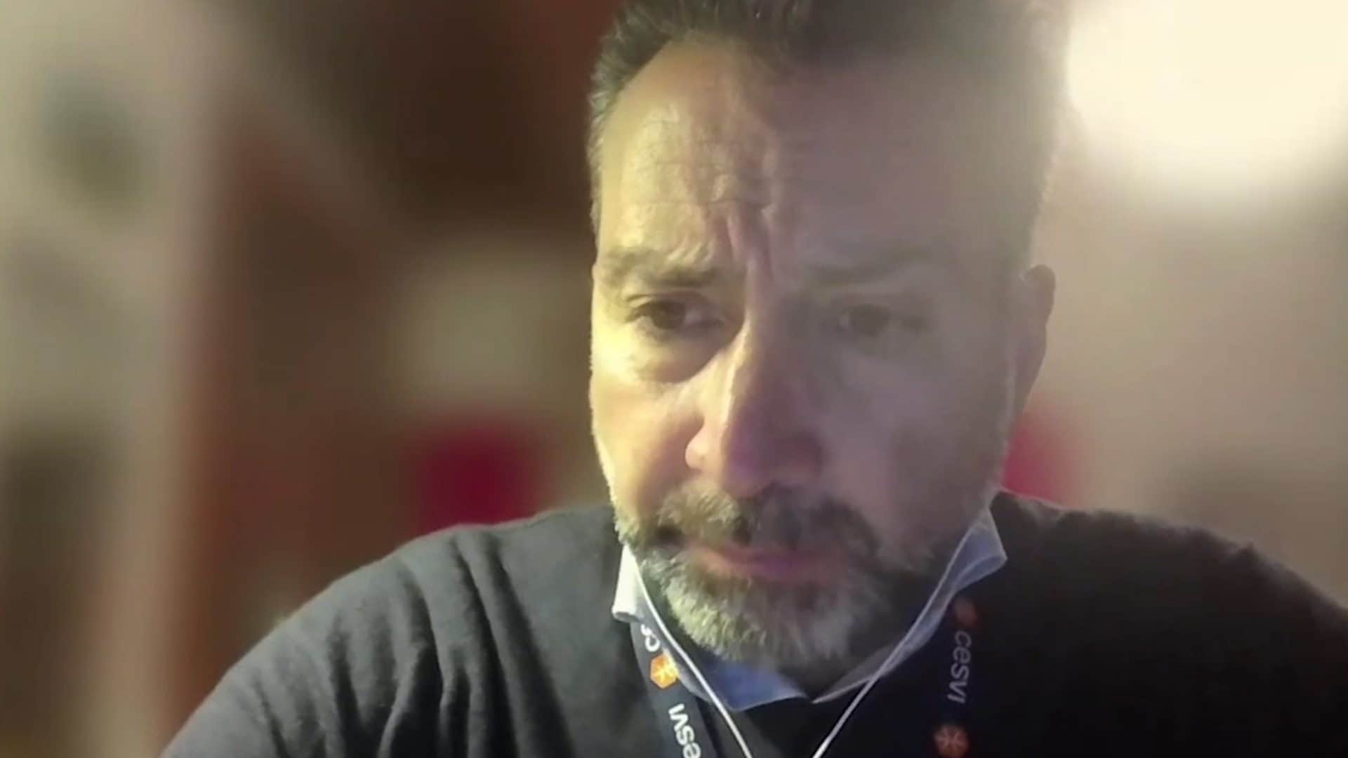 Marcelo Garcia Dalla Costa, responsabile dell’unità di risposta alle emergenze di CESVI