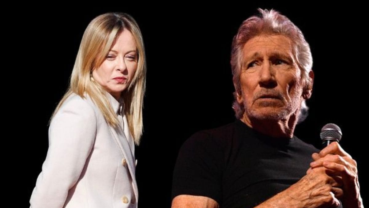 Roger Waters e Giorgia Meloni