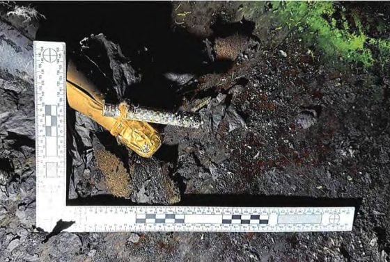 Quello che resta di fontane pirotecniche