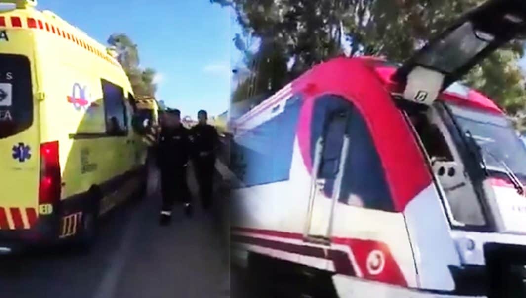 Scontro tra un treno e una gru in Spagna, ci sono feriti: è il terzo incidente ferroviario in pochi giorni