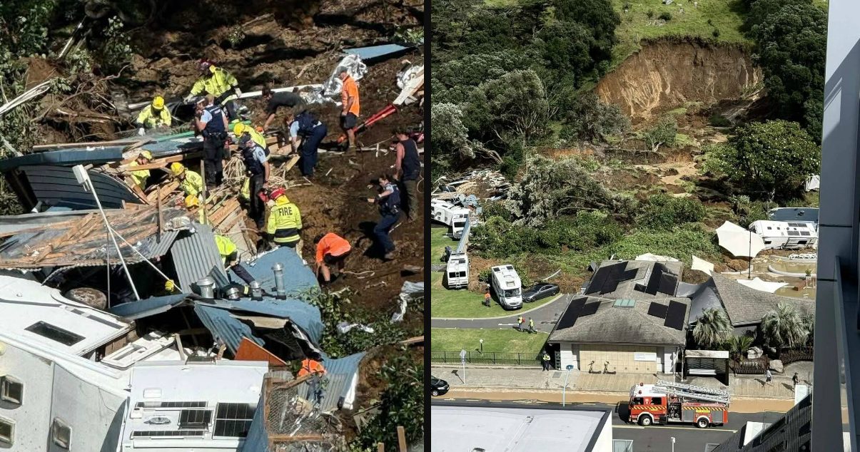 Frana su un campeggio in Nuova Zelanda, vittime e bambini tra i dispersi: “Persone correvano e urlavano”