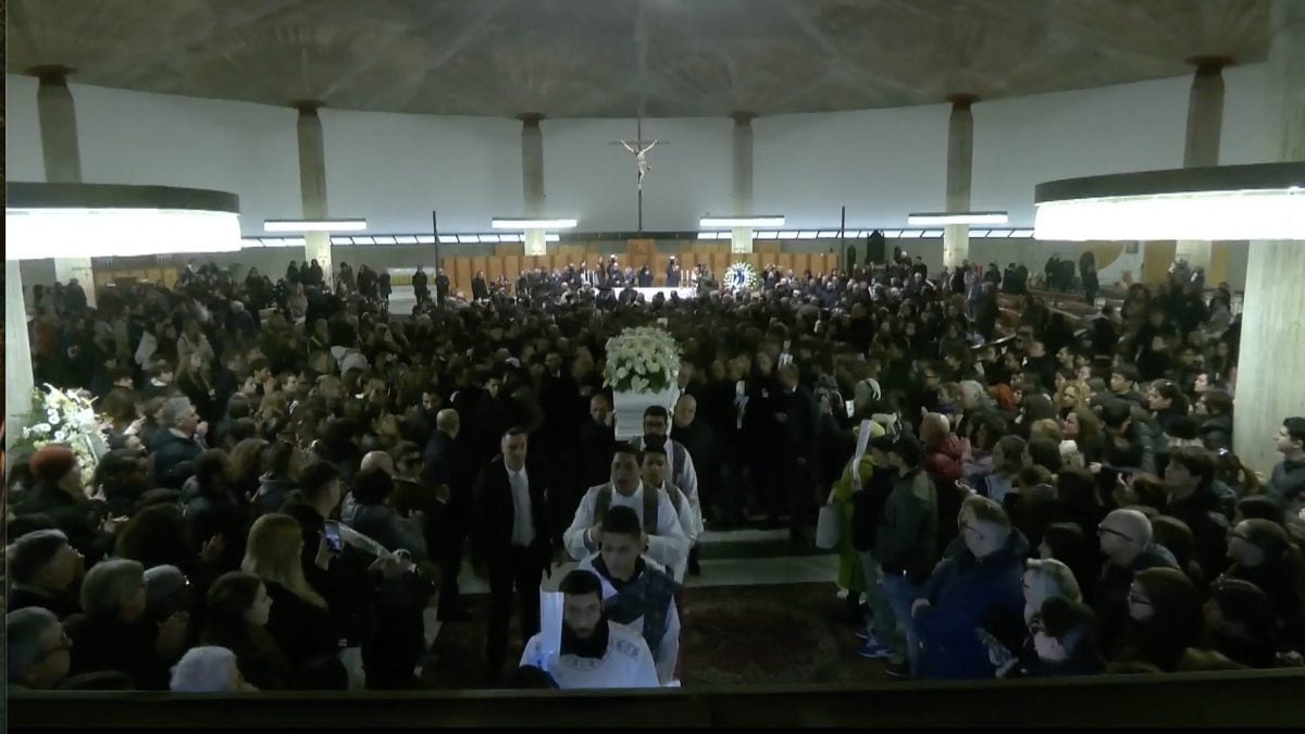 I funerali di Abanoub Youssef, foto da Facebook