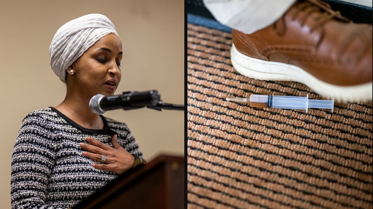 Deputata dem spruzzata con una siringa mentre critica l'ICE a Minneapolis, Trump: "Se l'è organizzato da sola"