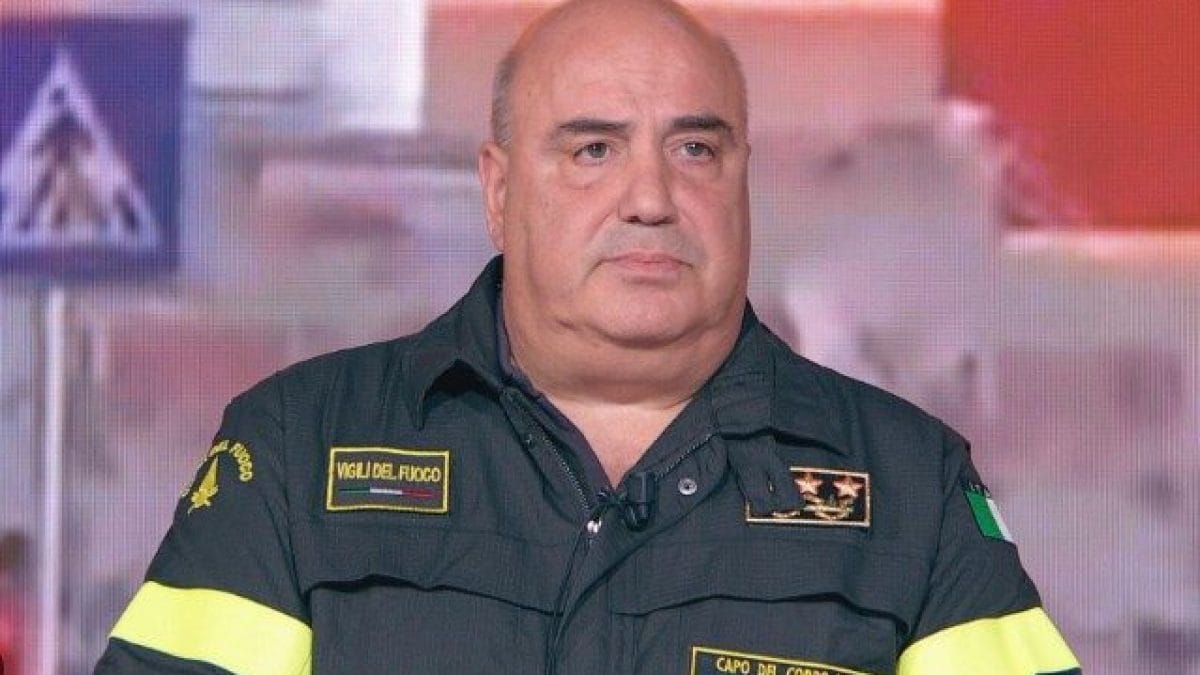 Eros Mannino, capo del corpo nazionale dei vigili del fuoco
