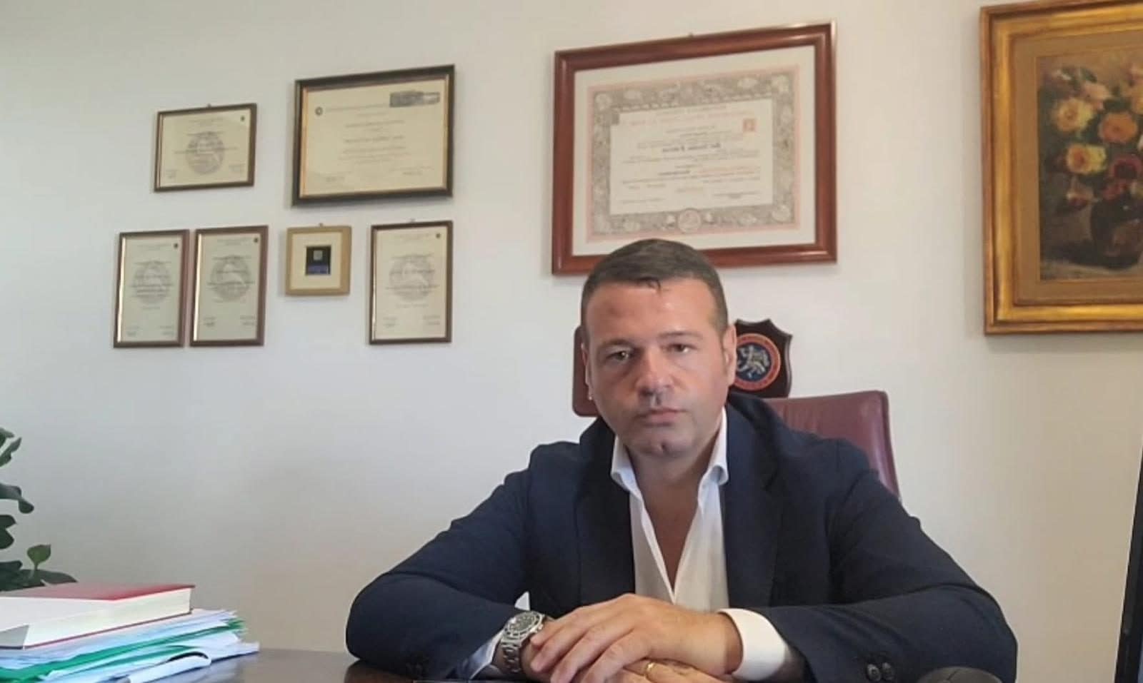 L’avvocato Fabrizio Del Vecchio, del foro di Taranto