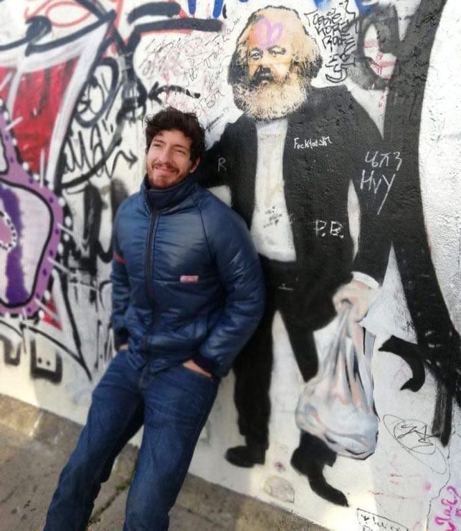 Il capotreno 34enne Alessandro Ambrosio