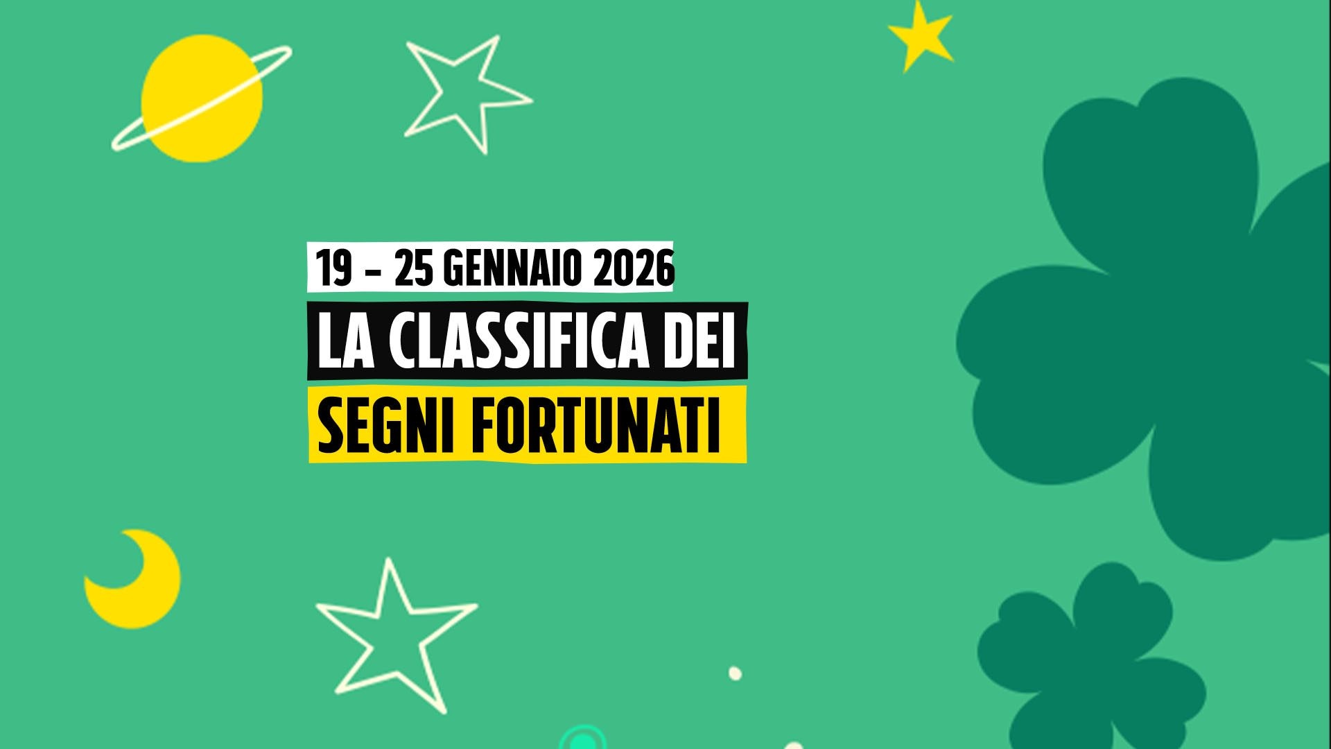 Oroscopo, la classifica dei segni più fortunati della settimana dal 19 al 25 gennaio: amore pezzo per Gemelli e Acquario