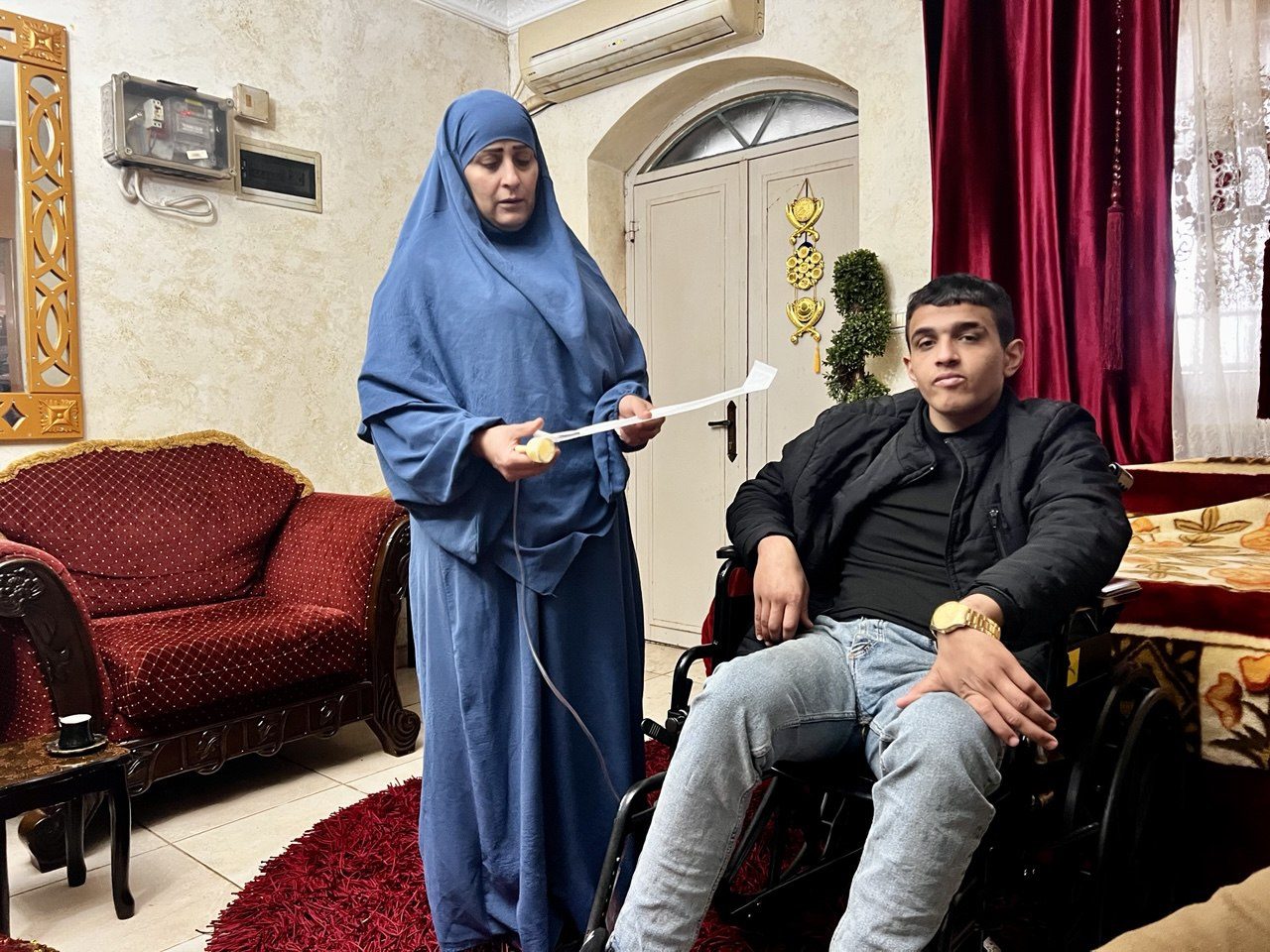 Mohammed e la madre Mira