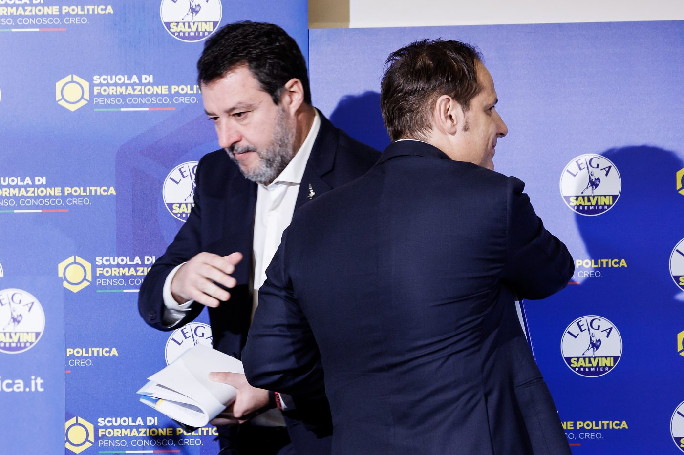 La Lega moderata che sfida Vannacci: il manifesto di Siri presentato all'evento di Roccaraso (con Salvini)