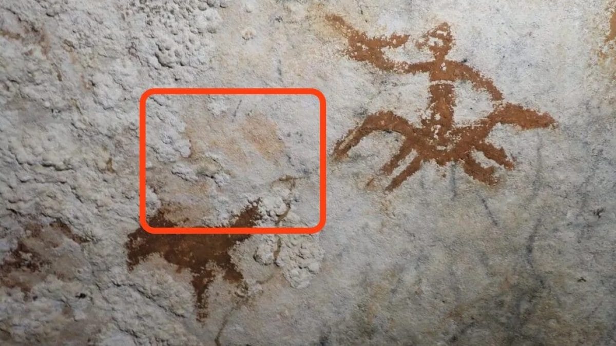 Il ritrovamento dello stencil di una mano