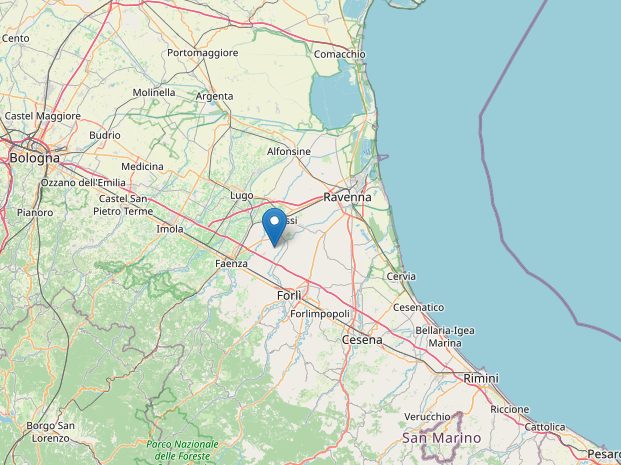 Terremoto oggi in Emilia Romagna, doppia scossa di magnitudo 4.3 e 4.1 a Ravenna: avvertito a Forlì e in Toscana
