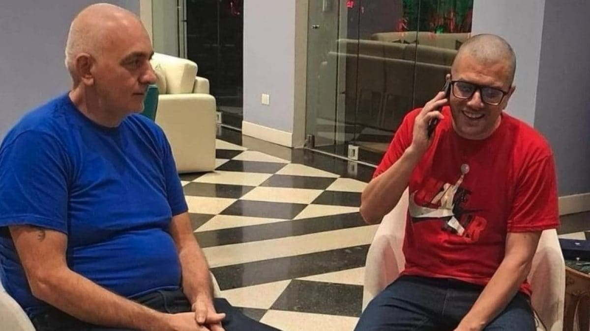 Da sinistra: Burlò e Trentini (Foto Ministero degli Esteri).