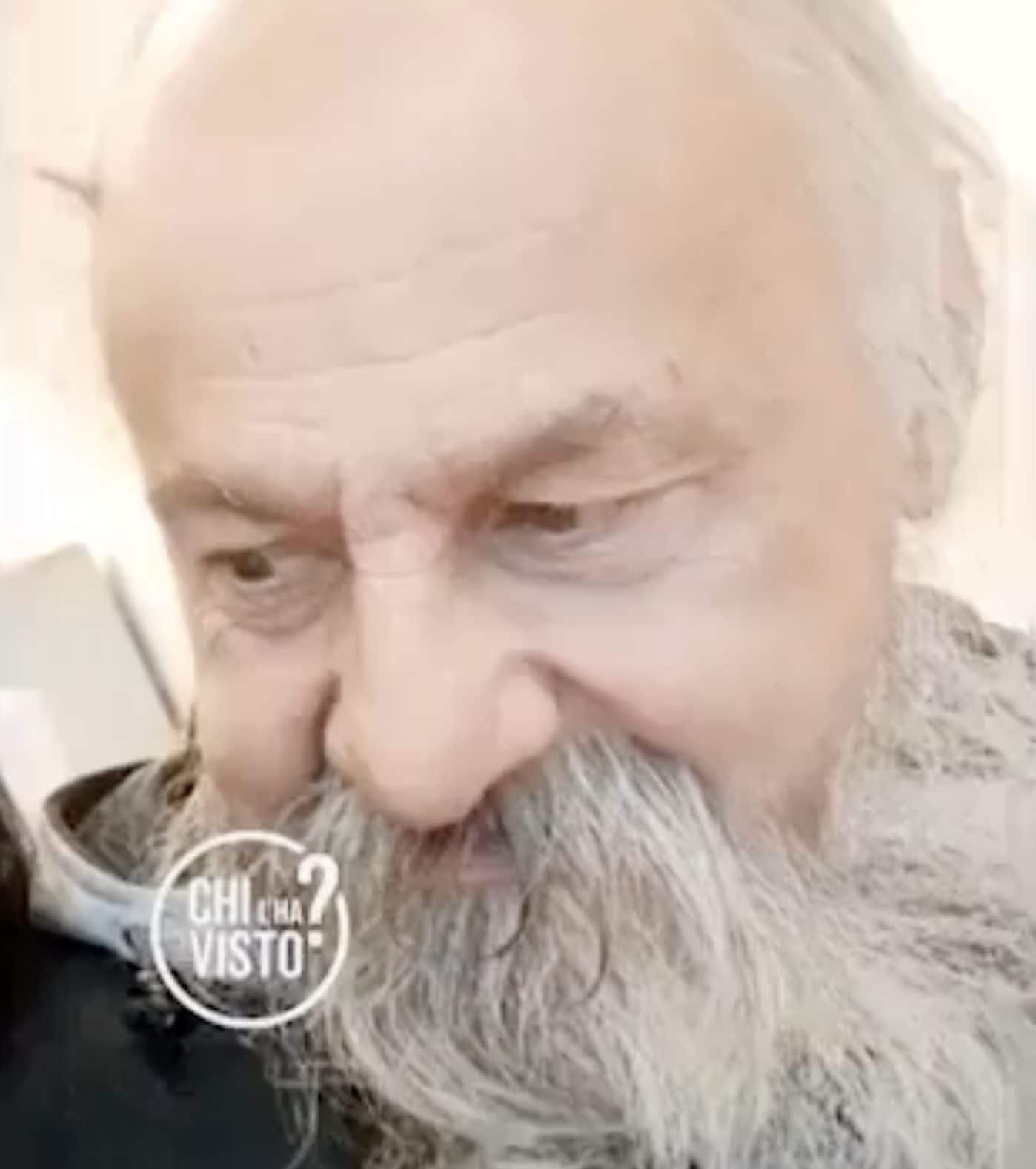 Un primo piano di Valter, potrebbe essere a Milano.