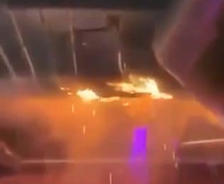 Nei video realizzati dai ragazzi si vede il principio dell’incendio