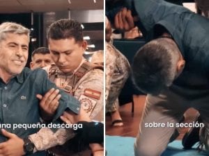 Ministro argentino prova su di sé il nuovo guanto-taser della Polizia e sviene in diretta tv