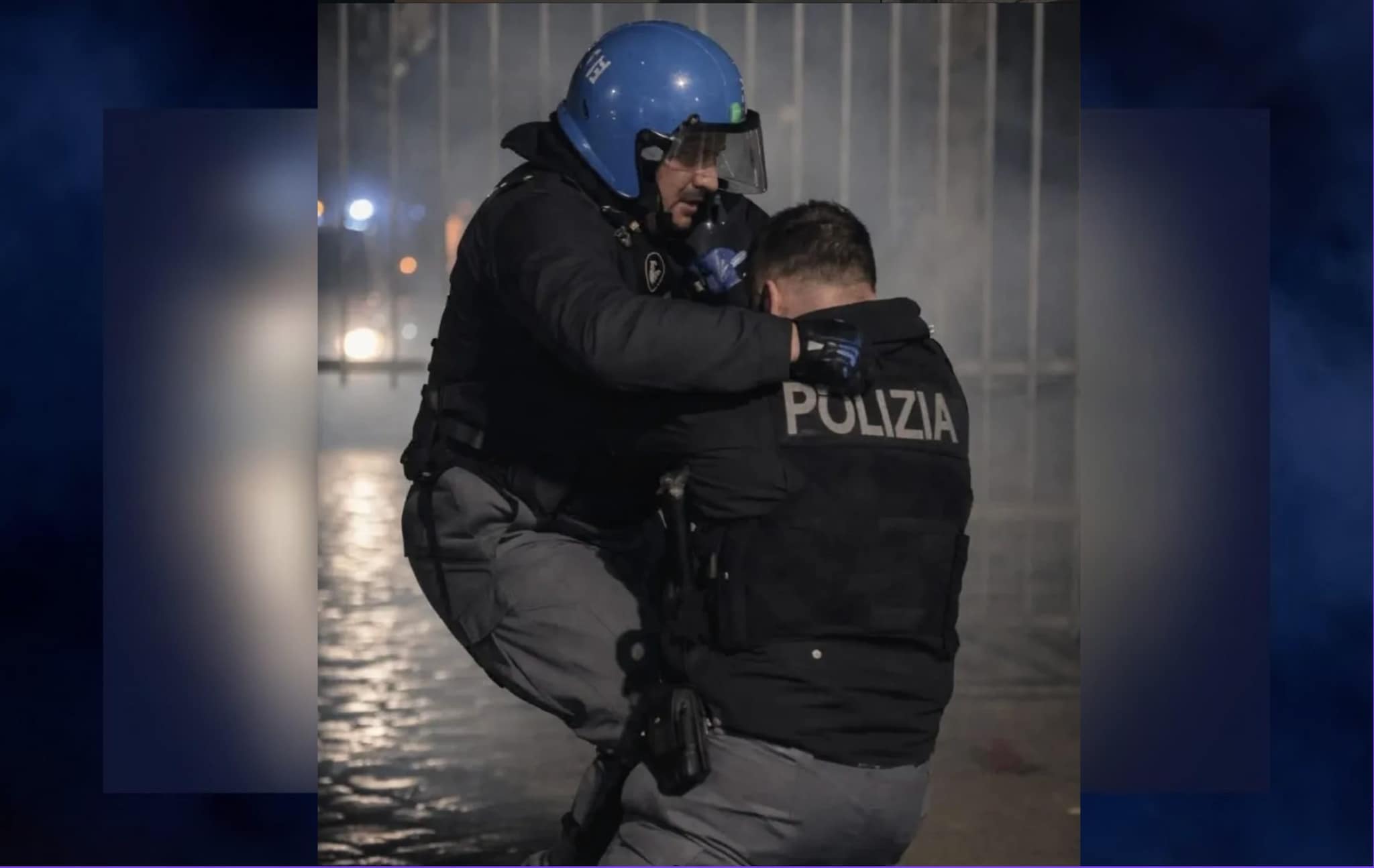 La foto simbolo degli scontri di Torino era modificata: l’analisi sullo scatto diffuso dalla polizia