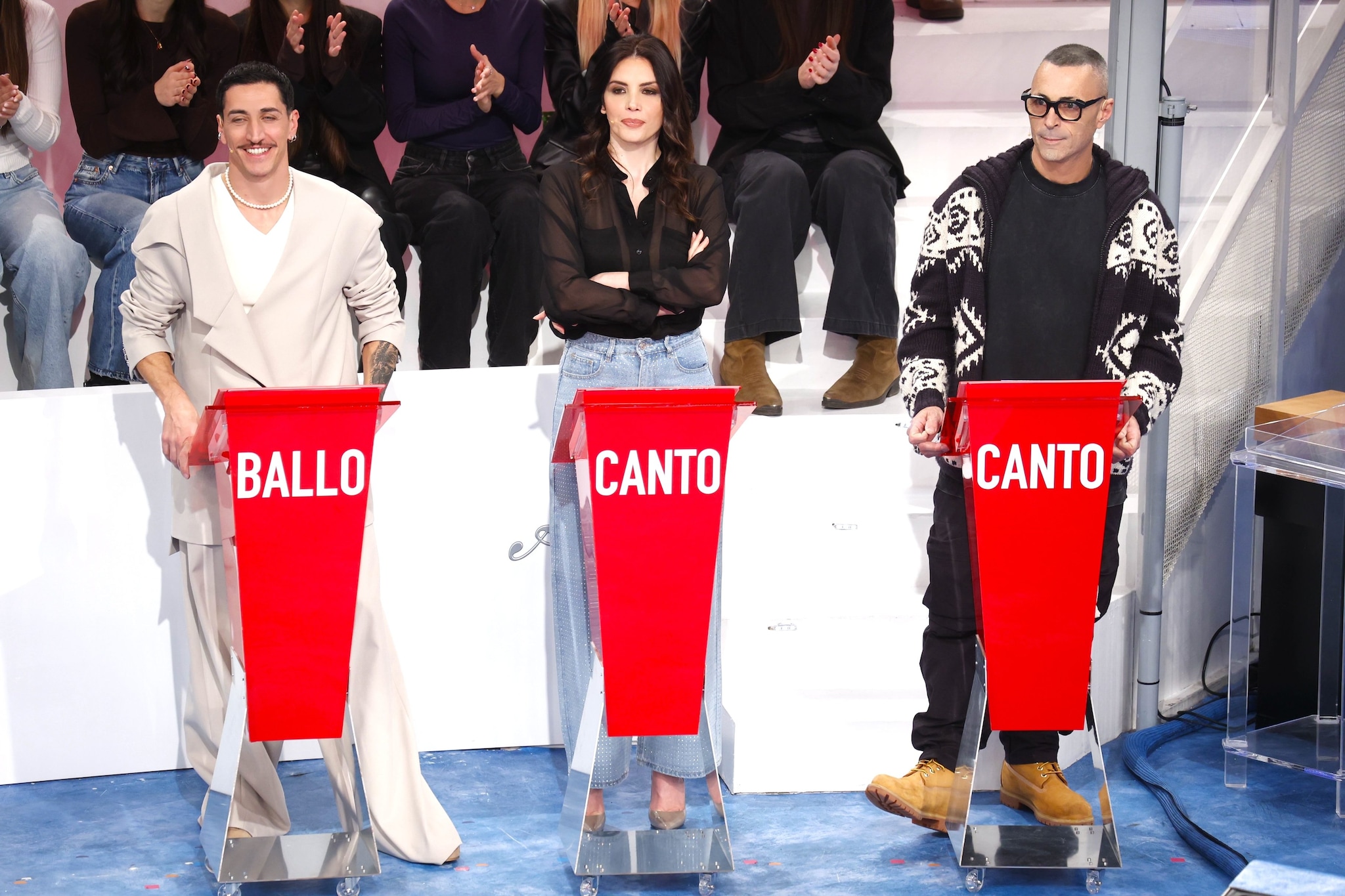 I giudici della gara di canto e ballo, Amici 25