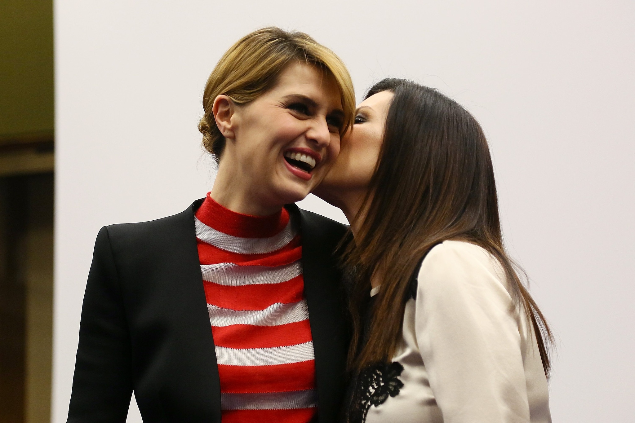 Laura Pausini e Paola Cortellesi