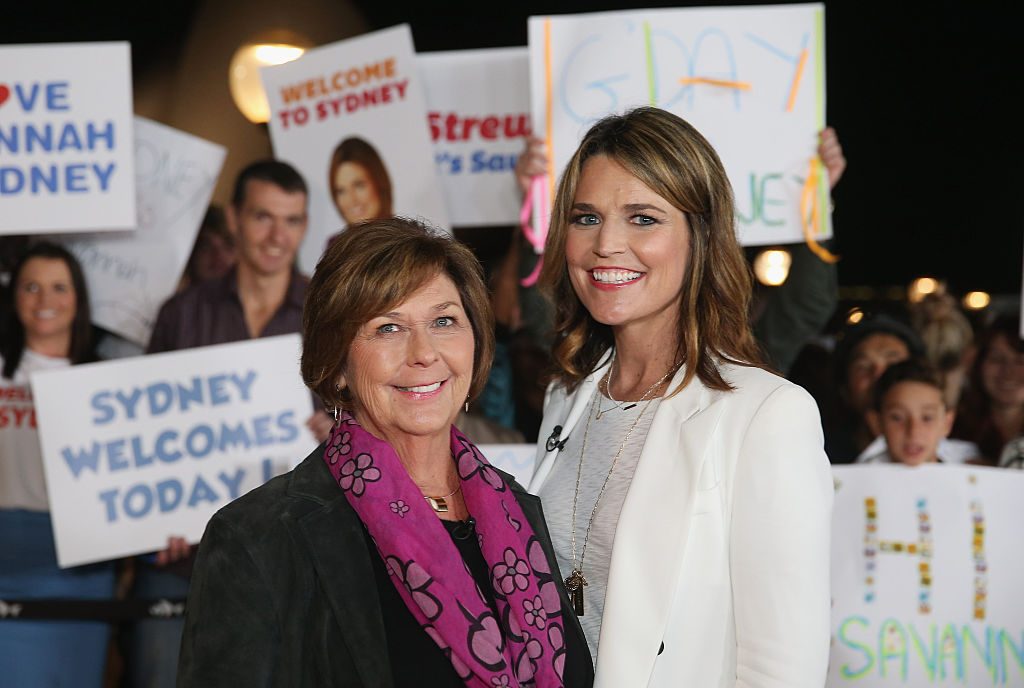 Nancy Guthrie e la figlia Savannah Guthrie