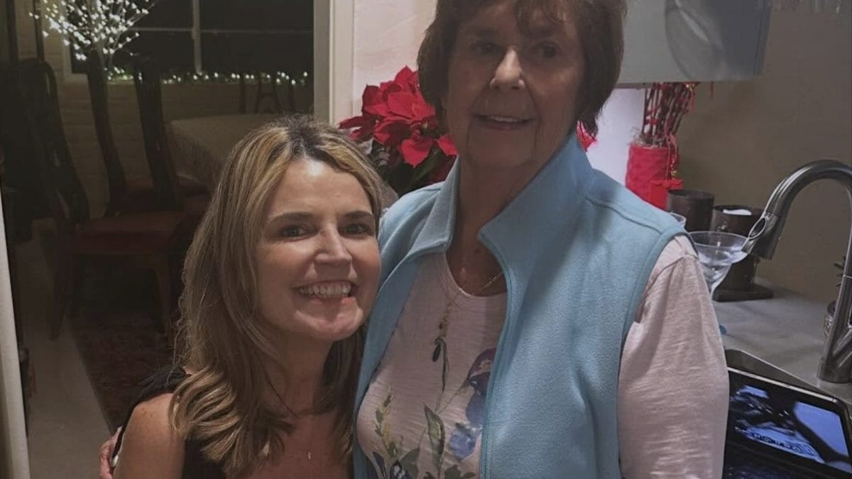 Savannah Guthrie e la mamma Nancy.