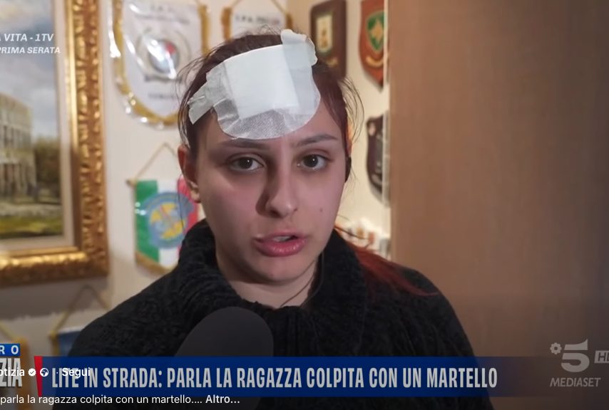 Presa a martellate dopo una lite al semaforo, parla Noemi: "Non lo hanno arrestato, non sono più tranquilla"