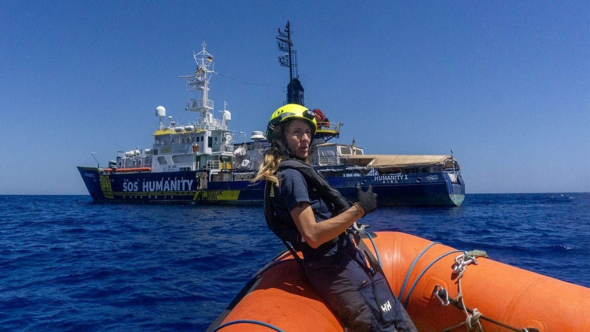 Viviana Di Bartolo, Sar Coordinator di Humanity 1. Foto di Lidia Ginestra Giuffrida