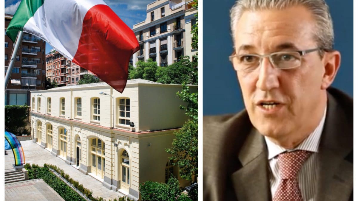 Nella foto a destra Marco Pizzi, presidente della Camera di Commercio italiana a Madrid