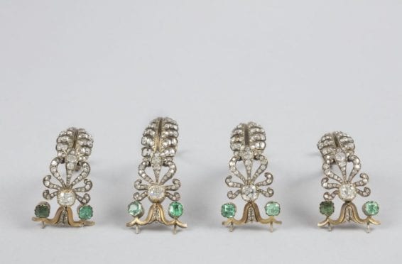 Dettaglio della corona dell’Imperatrice Eugenia (Foro Musée du Louvre/Thomas Clot)