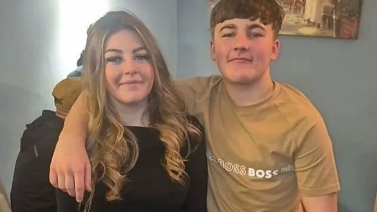 Cherish Bean, 15 anni, e Ethan Slater, 17 anni