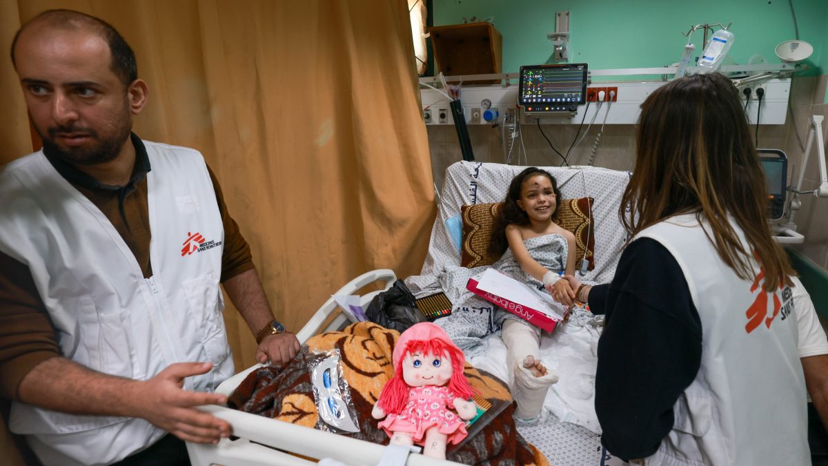 Operatori MSF a Gaza