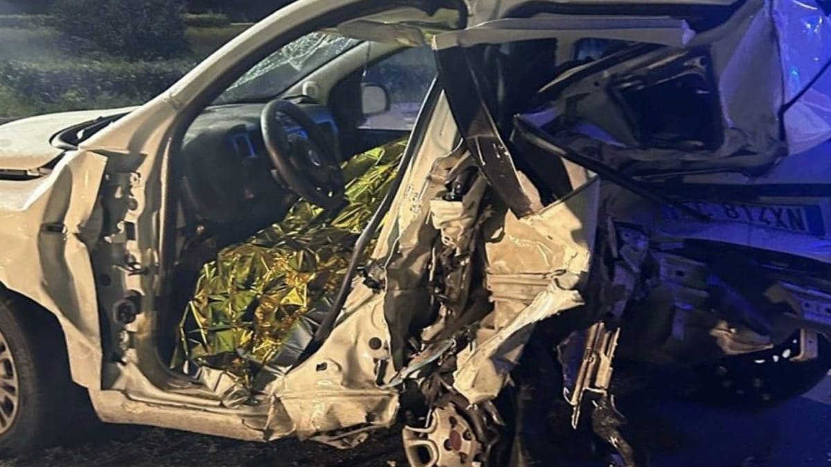 Incidente a Buonfornello (Immagine da Facebook). 