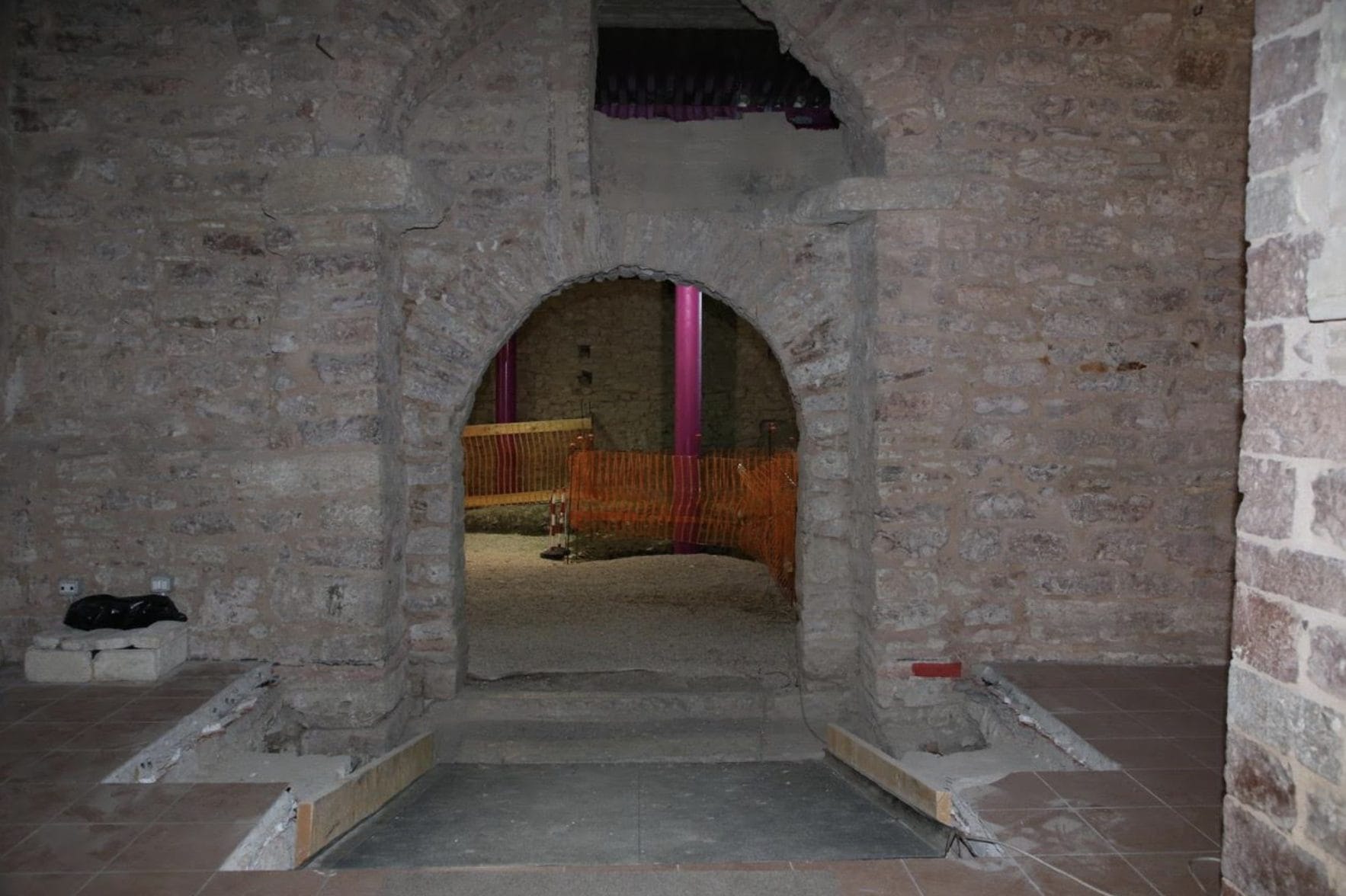 I locali ipogei del vescovado