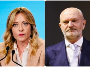 Meloni insiste sul caso Pucci a Sanremo e difende la “satira” su Schlein: “Si può fare solo contro di me?”