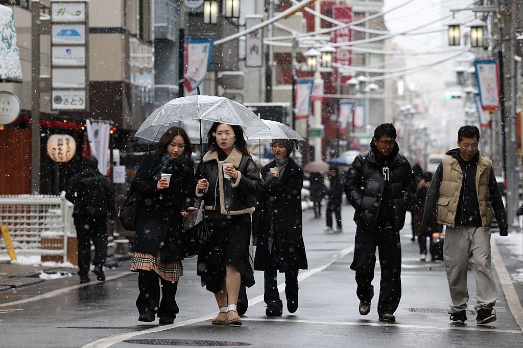 La neve a Tokyo