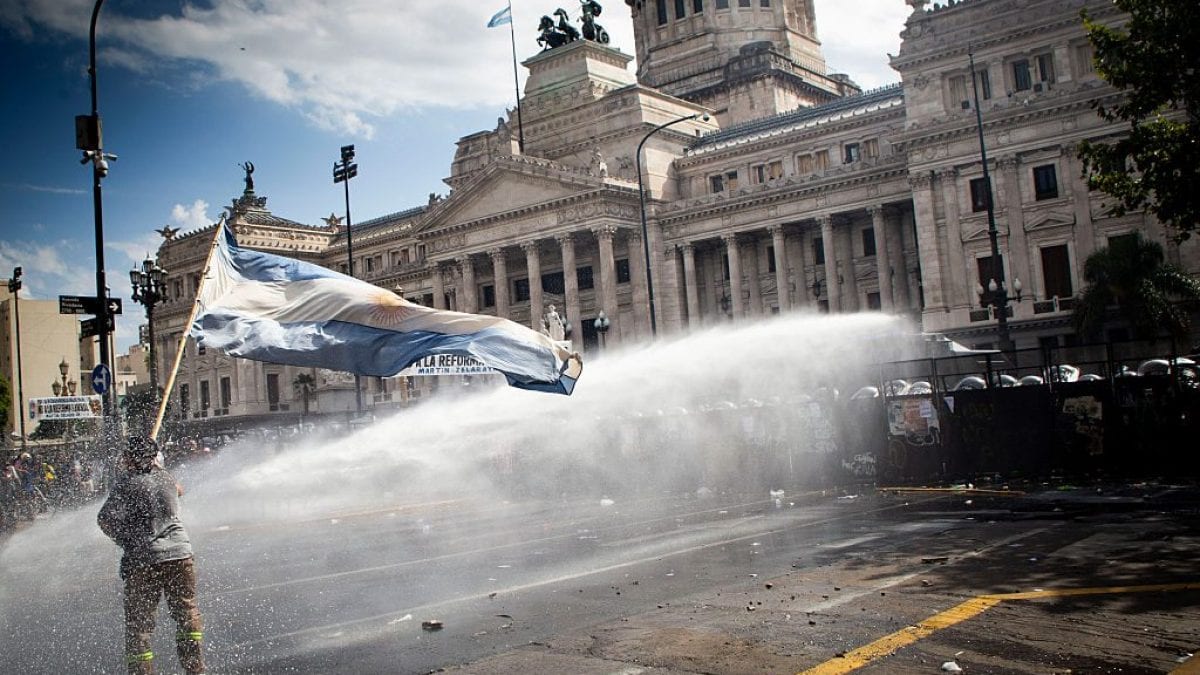 Le proteste a Buenos Aires, Argentina