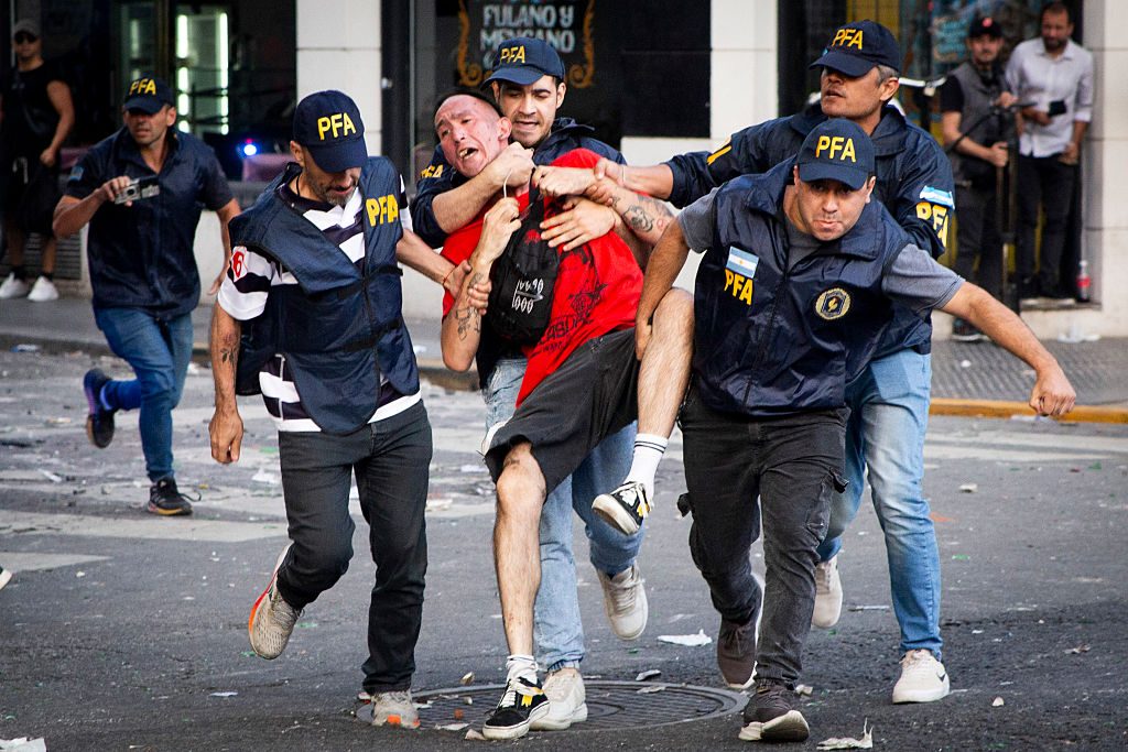 Le proteste in Argentina