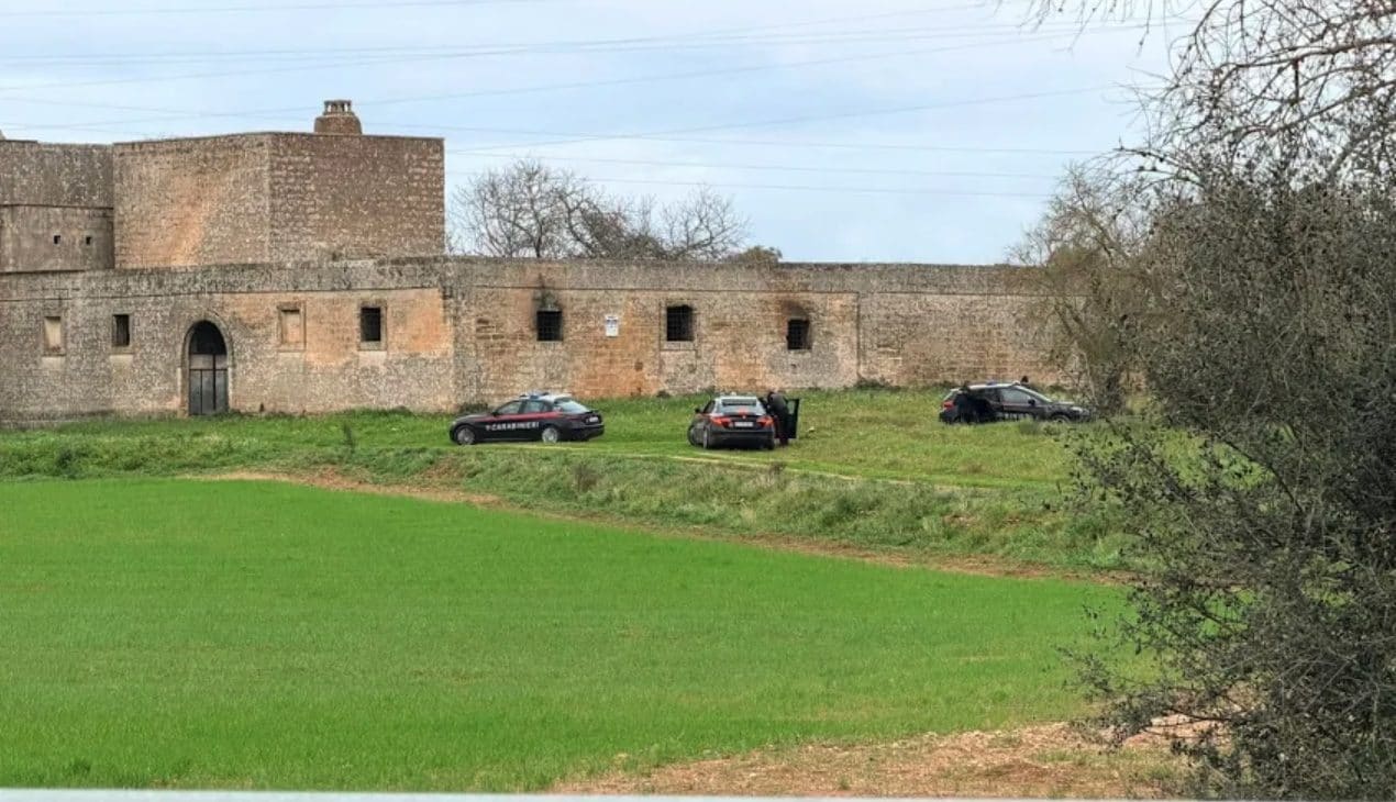 Il luogo dell’arresto dei 2 rapinatori